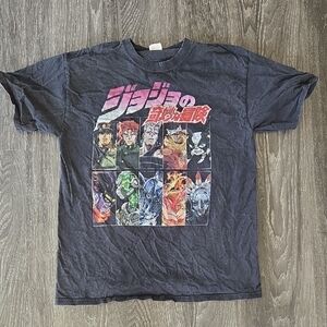 JoJo's Bizarre Adventure anime graphic T-shirt Size Medium